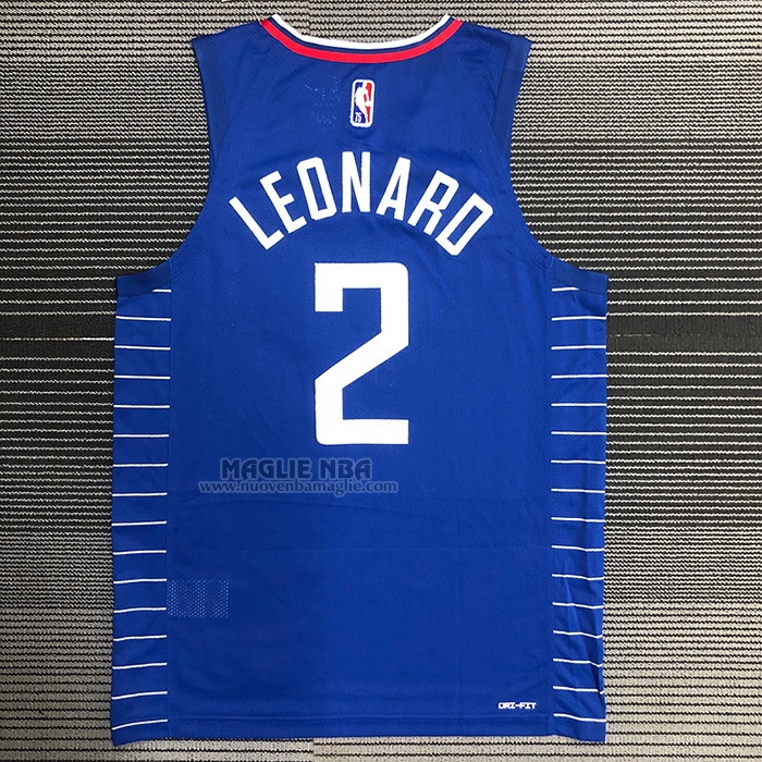 Maglia
 Kawhi Leonard NO 2 Los Angeles Clippers Icon Autentico
 2020-21 Blu
